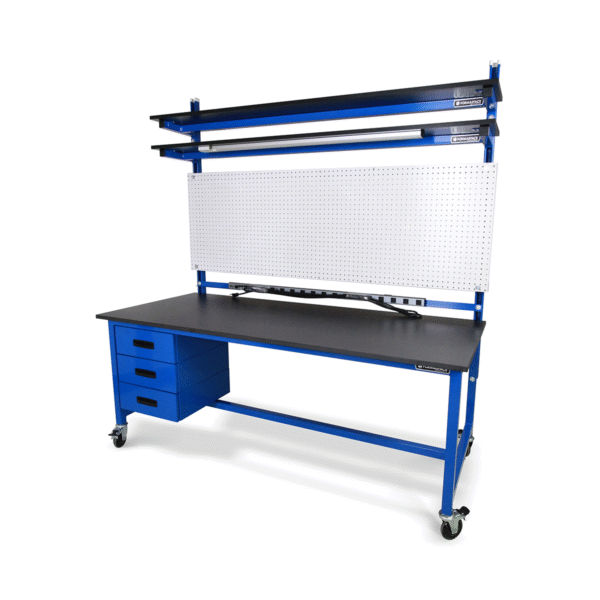 Bàn thao tác có bóng đèn