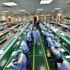 Băng tải lắp ráp linh kiện điện tử của HNT