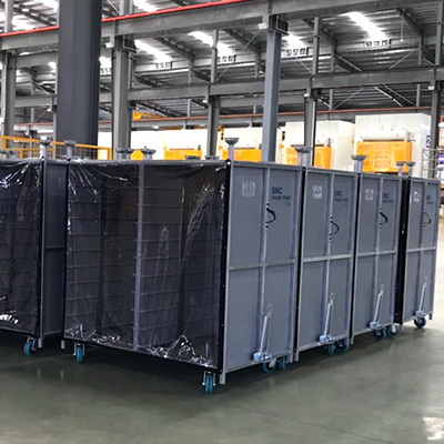 Xe đẩy công nghiệp trolley 5