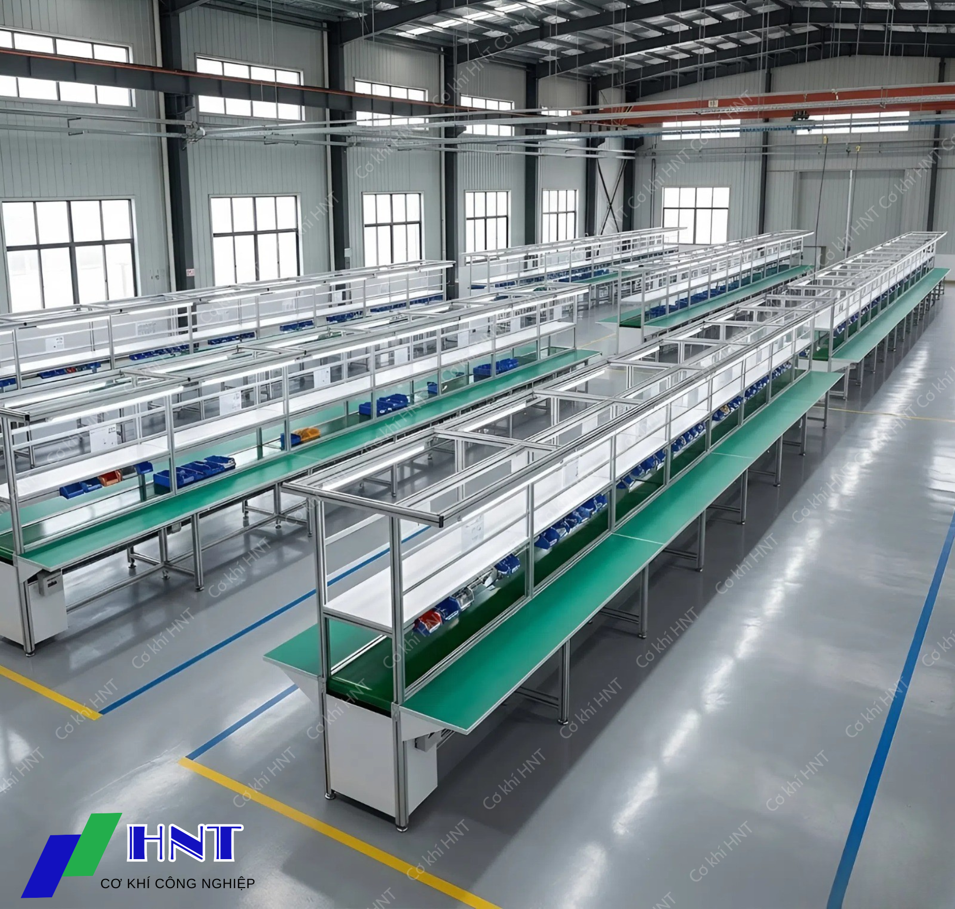 Các Loại Băng Tải Công Nghiệp Thông Dụng Hiện Có Tại HNT