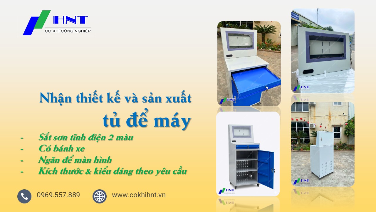 Tủ để máy theo yêu cầu khách hàng