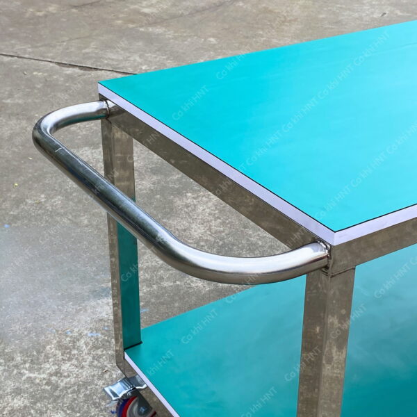 Alternative view of Bàn inox 2 tầng chống tĩnh điện  ESD có bánh xe