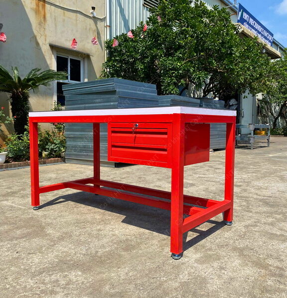 Alternative view of Bàn thao tác công nghiệp sơn tĩnh điện HNT