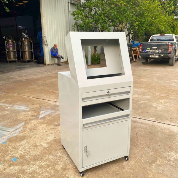 Alternative view of Tủ để máy công nghiệp có khoang màn hình HNT
