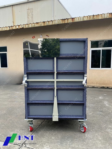 Xe đẩy bọc nỉ HNT - Ảnh 4
