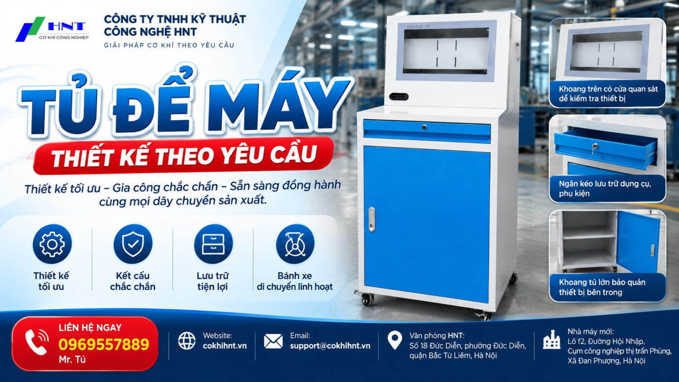Tủ để máy/ tủ thiết bị công nghiệp HNT